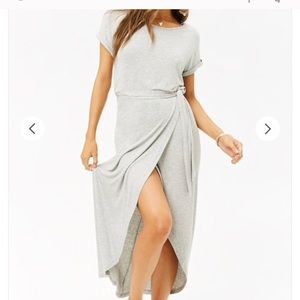 New Tag Forever 21 High Low Lace Dress Black main image 0
